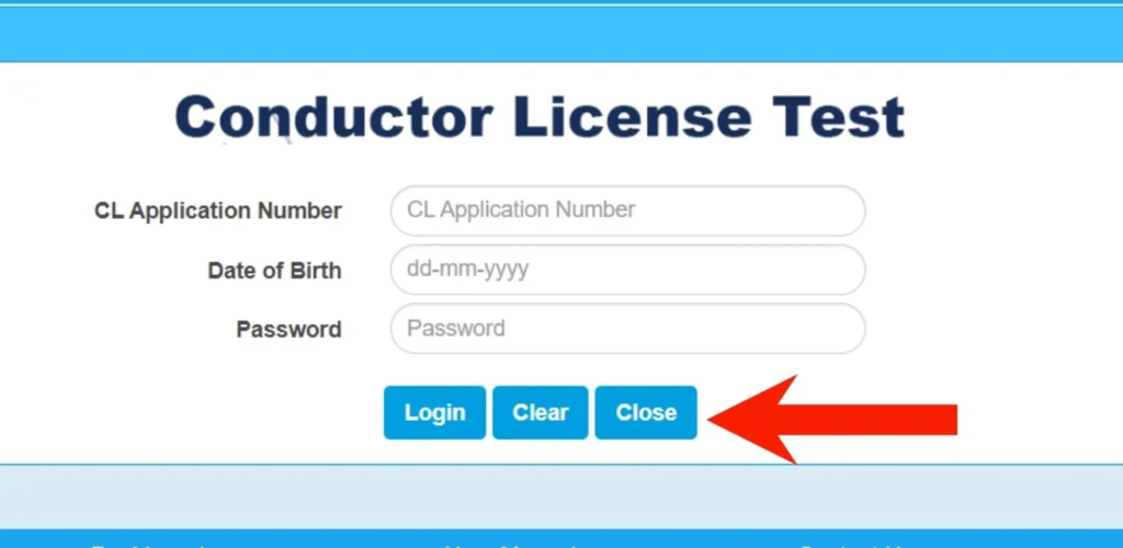 Conducter-Licence-Test